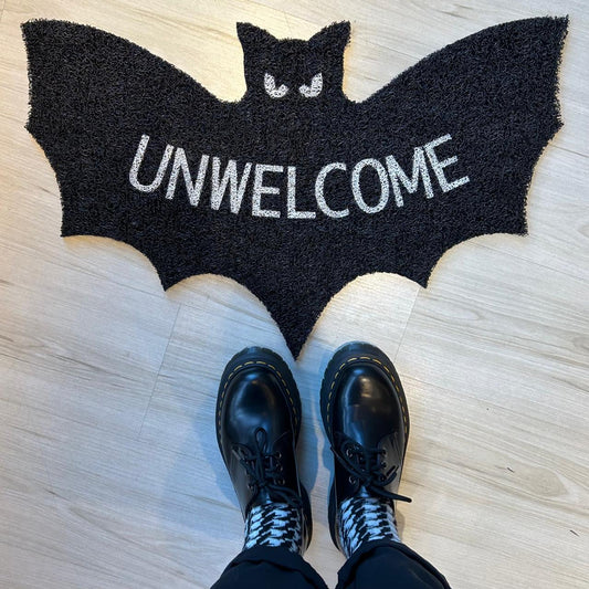 Bat Welcome (or Not) Mat
