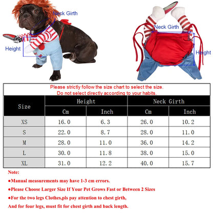 Pet Chucky Costume