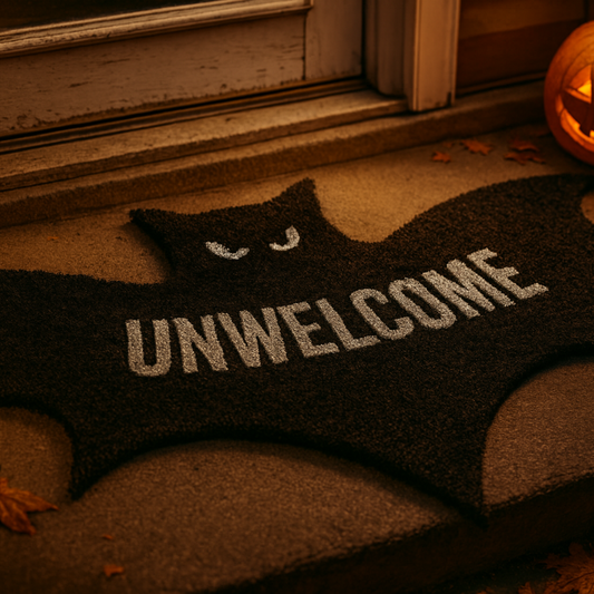 Bat Welcome (or Not) Mat