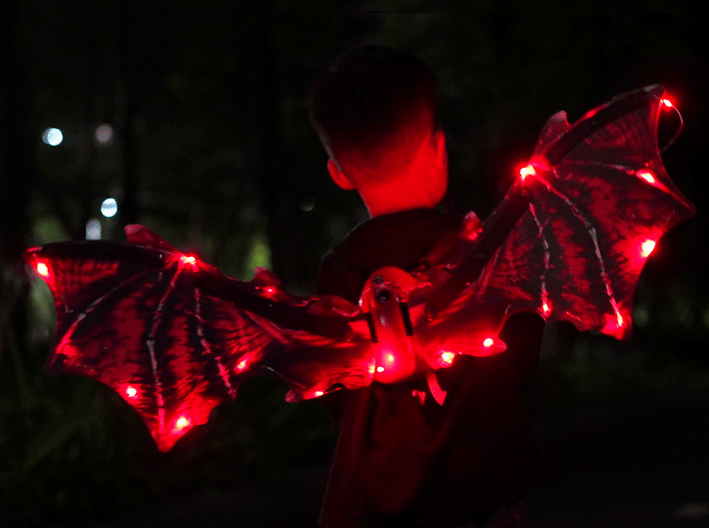 Halloween Butterfly & Dinosaur LED Wings Dress Up