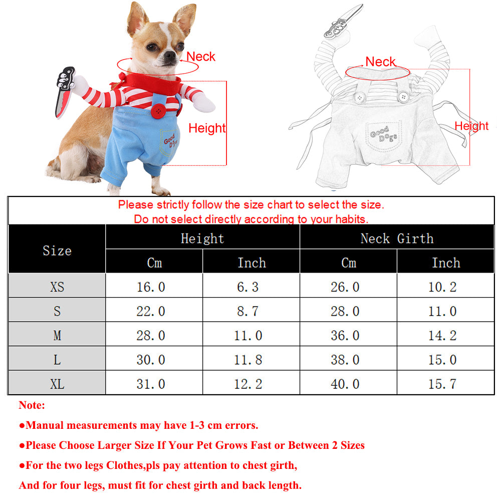 Pet Chucky Costume