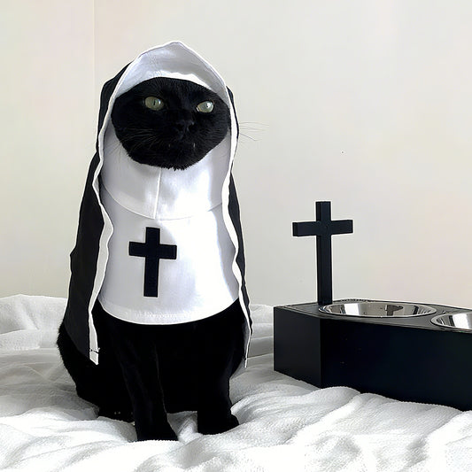 Nun Costume for Pets
