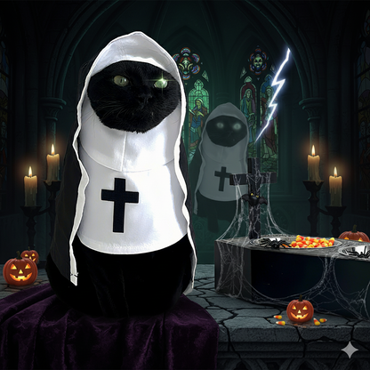 Nun Costume for Pets